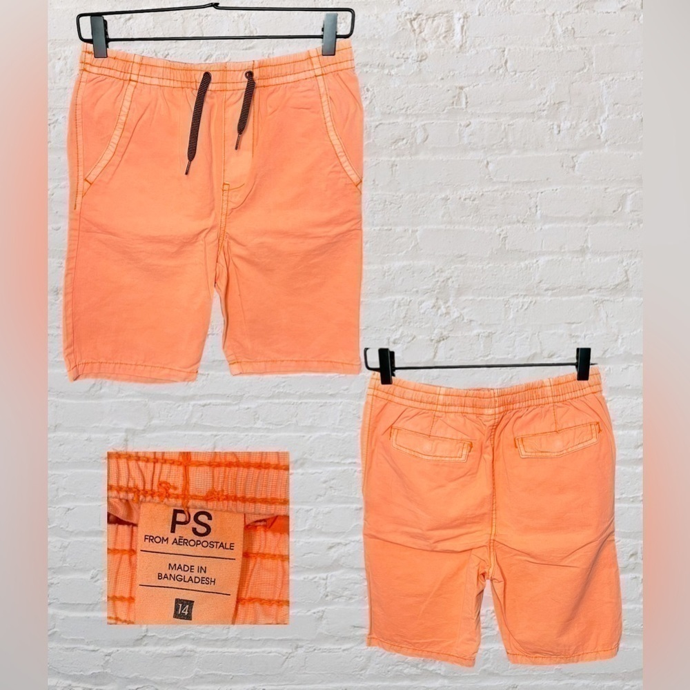 Aeropostale Neon Orange Shorts, Size 14